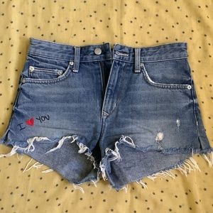 Lovers + Friends Jean Shorts, 24